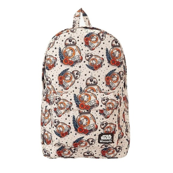 Loungefly // Star Wars The Force Awakens BB-8 Tattoo Backpack